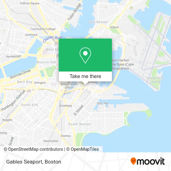 Mapa de Gables Seaport
