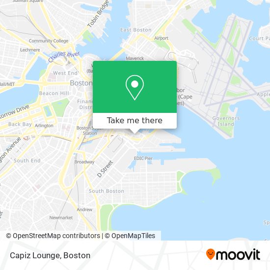 Capiz Lounge map
