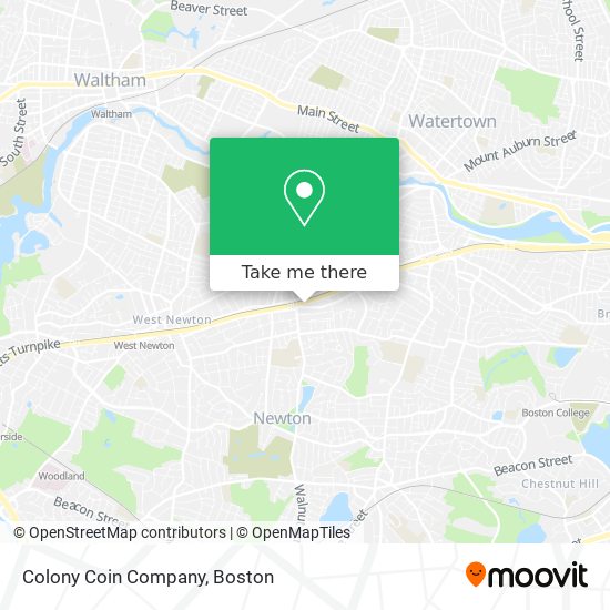 Colony Coin Company map