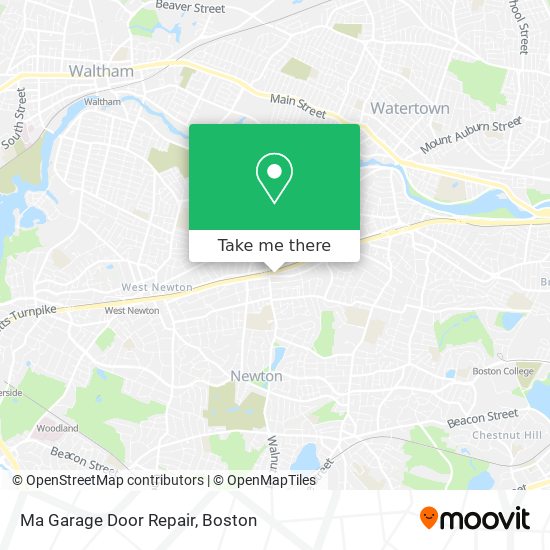 Ma Garage Door Repair map