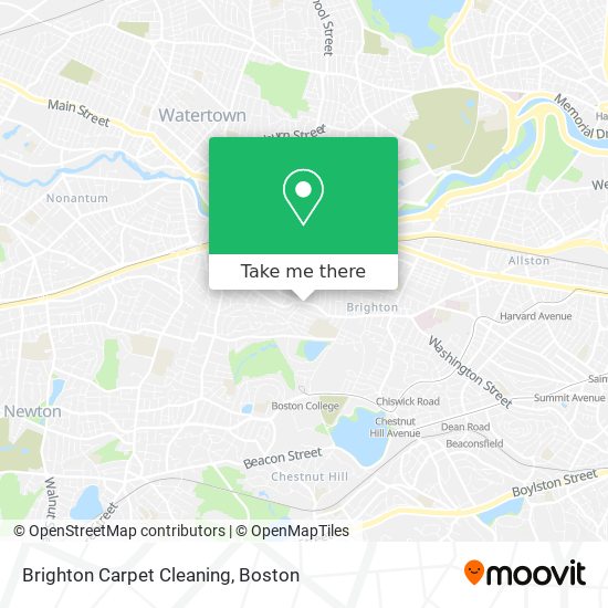 Brighton Carpet Cleaning map