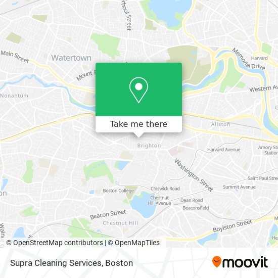 Supra Cleaning Services map