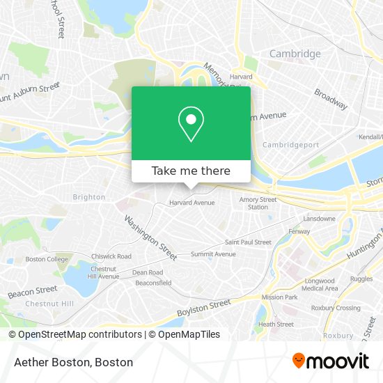 Aether Boston map