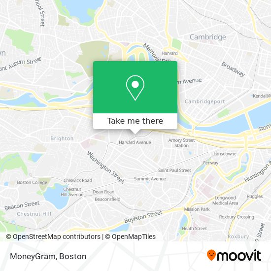 MoneyGram map