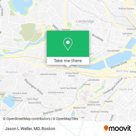 Jason L Weller, MD map