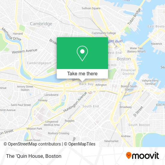 The 'Quin House map