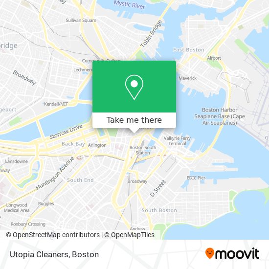 Utopia Cleaners map