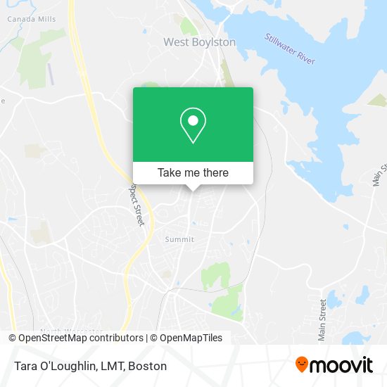 Mapa de Tara O'Loughlin, LMT