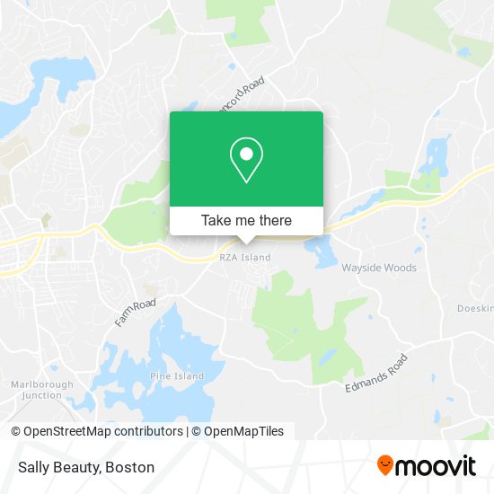 Sally Beauty map