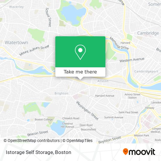 Mapa de Istorage Self Storage