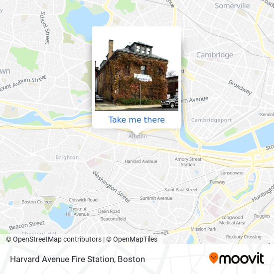 Mapa de Harvard Avenue Fire Station