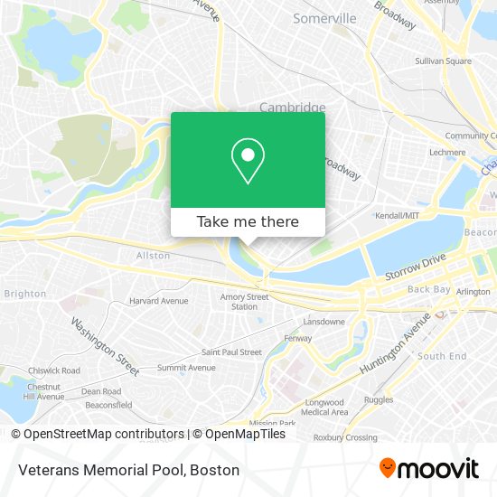 Mapa de Veterans Memorial Pool