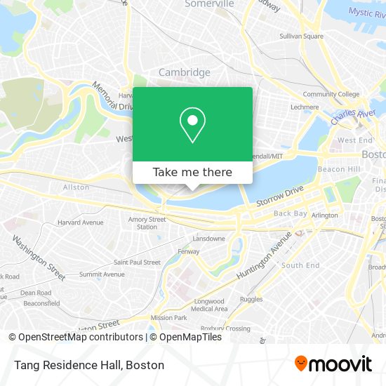 Tang Residence Hall map