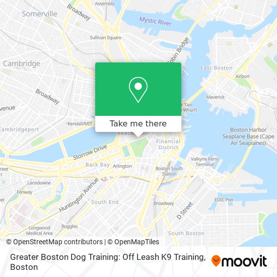 Mapa de Greater Boston Dog Training: Off Leash K9 Training