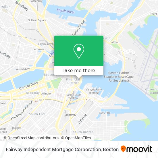 Mapa de Fairway Independent Mortgage Corporation