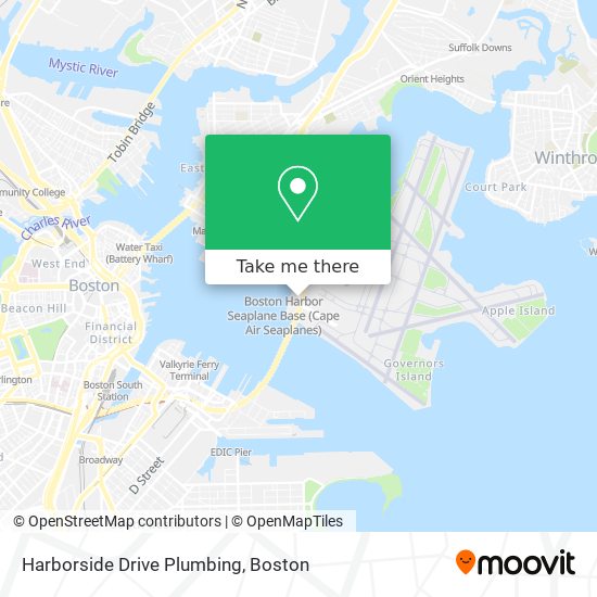 Harborside Drive Plumbing map