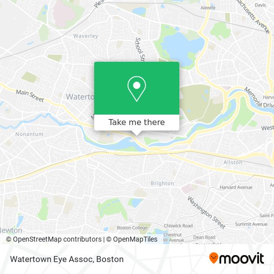 Watertown Eye Assoc map