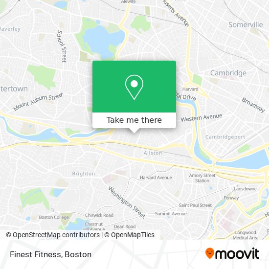 Finest Fitness map