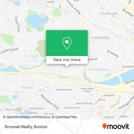 Brosnan Realty map