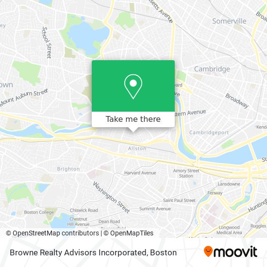 Browne Realty Advisors Incorporated map