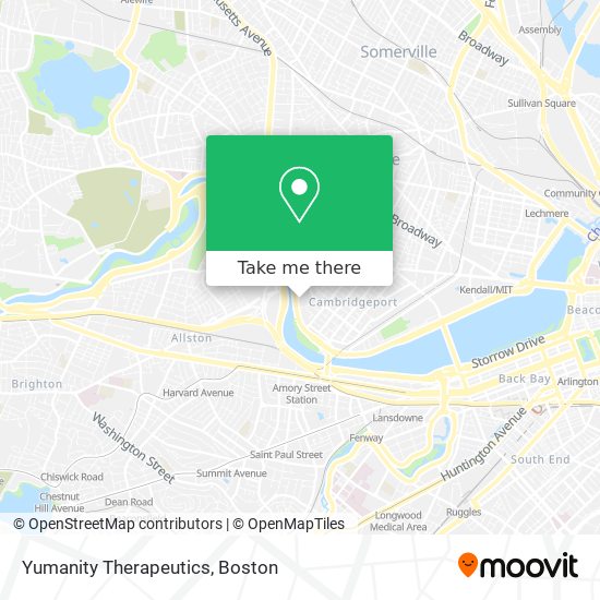 Mapa de Yumanity Therapeutics