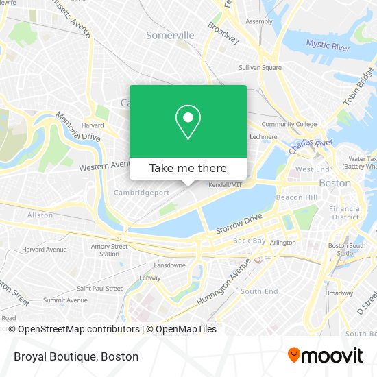 Mapa de Broyal Boutique