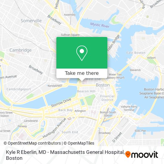 Mapa de Kyle R Eberlin, MD - Massachusetts General Hospital