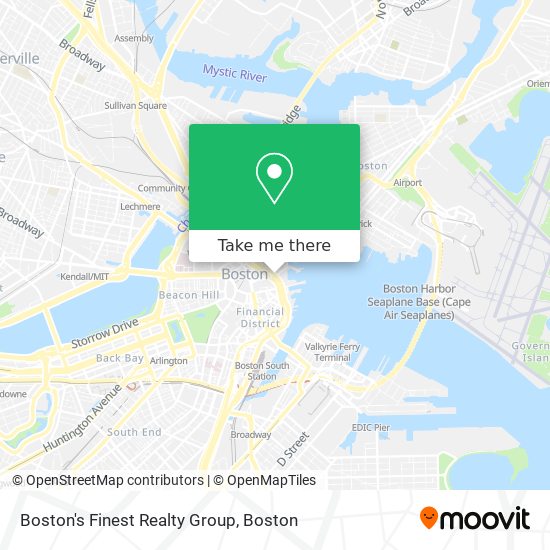 Mapa de Boston's Finest Realty Group