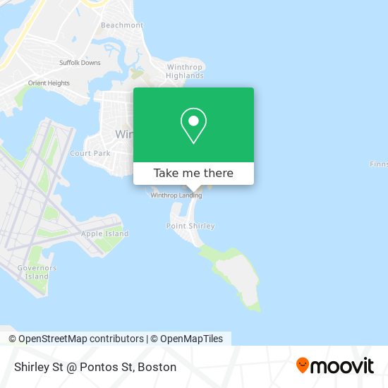 Shirley St @ Pontos St map