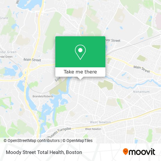 Moody Street Total Health map