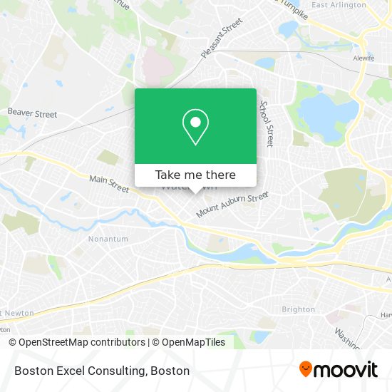 Mapa de Boston Excel Consulting