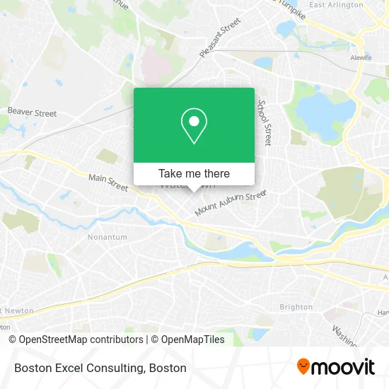 Boston Excel Consulting map