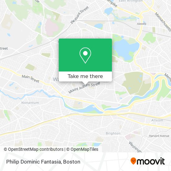 Mapa de Philip Dominic Fantasia