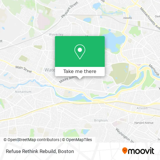 Refuse Rethink Rebuild map