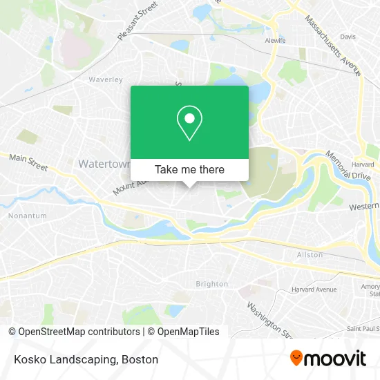 Kosko Landscaping map