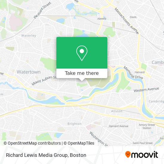 Mapa de Richard Lewis Media Group