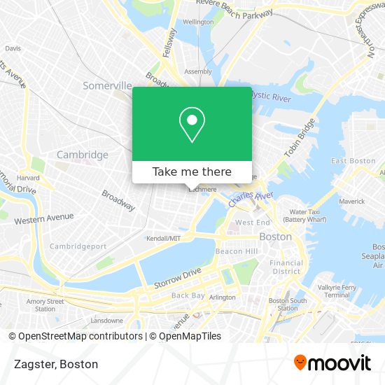 Zagster map