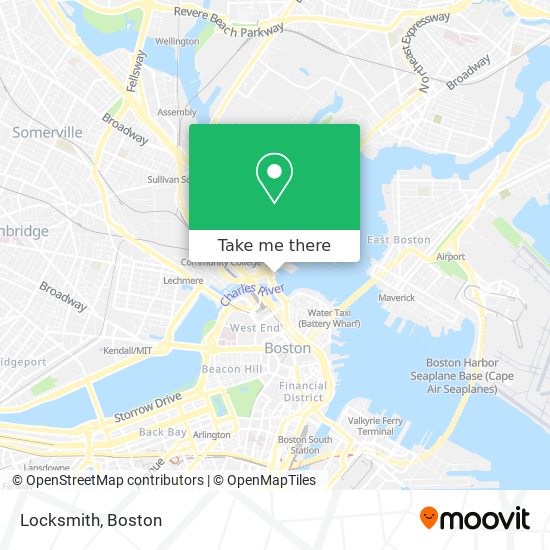 Locksmith map