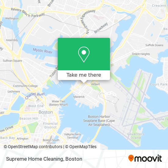 Supreme Home Cleaning map