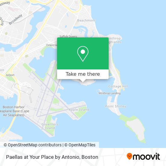 Paellas at Your Place by Antonio map