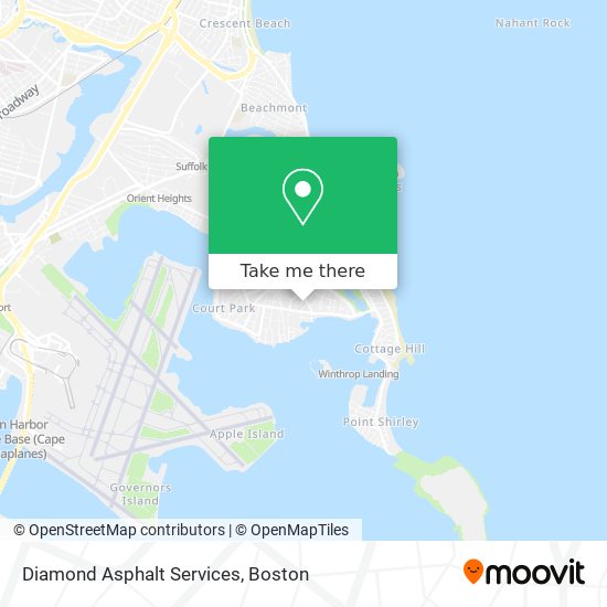 Mapa de Diamond Asphalt Services
