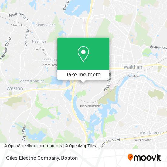 Giles Electric Company map