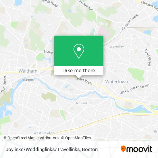 Joylinks / Weddinglinks / Travellinks map