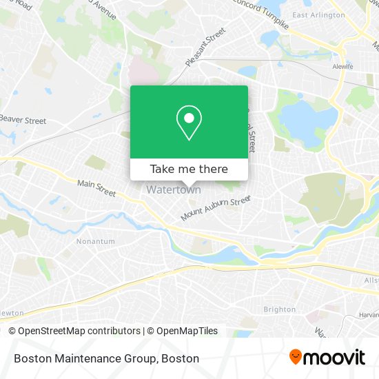 Boston Maintenance Group map