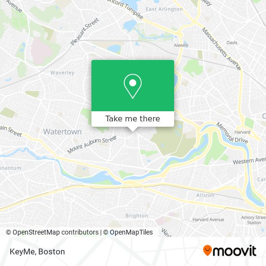 KeyMe map