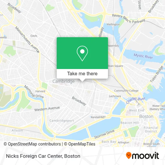 Nicks Foreign Car Center map