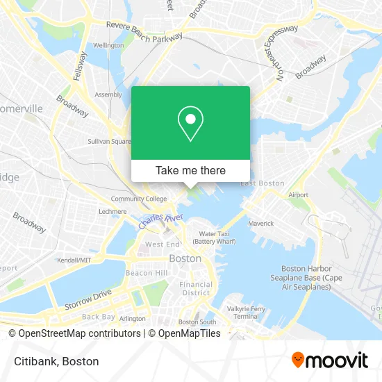 Citibank map