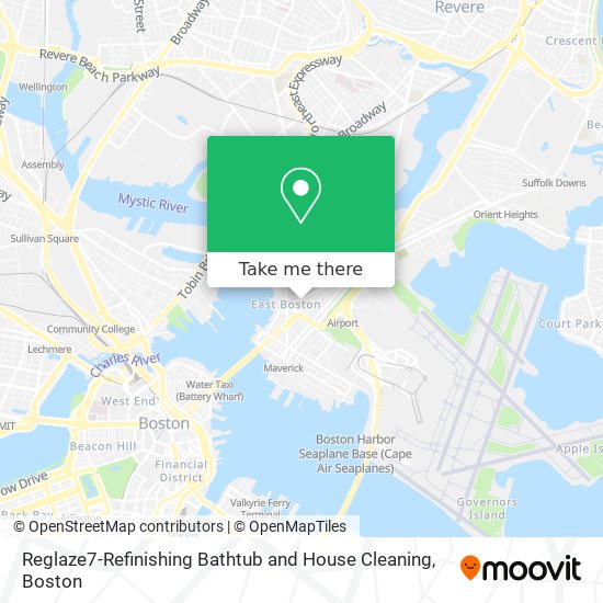 Mapa de Reglaze7-Refinishing Bathtub and House Cleaning