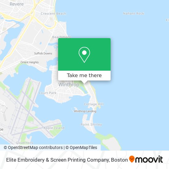 Elite Embroidery & Screen Printing Company map