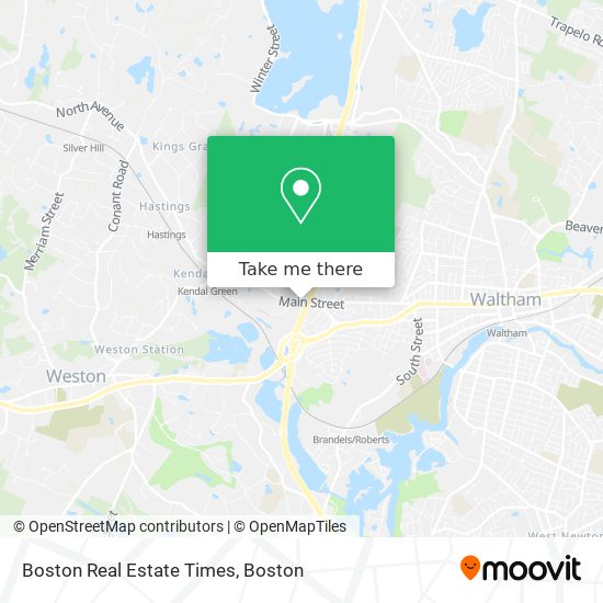 Boston Real Estate Times map